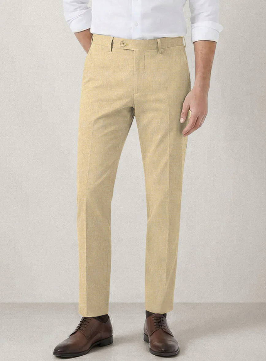 Italian Prato Musk Linen Pants