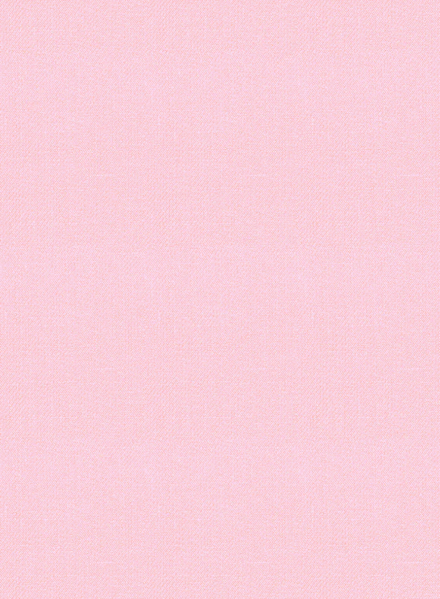 Italian Prato Pink Linen Suit - Image 8