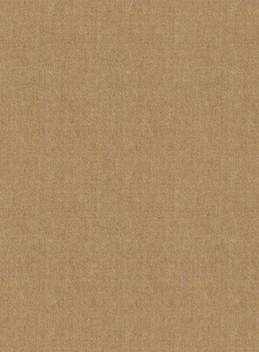 Italian Prima Caramel Wool Pants - Image 2