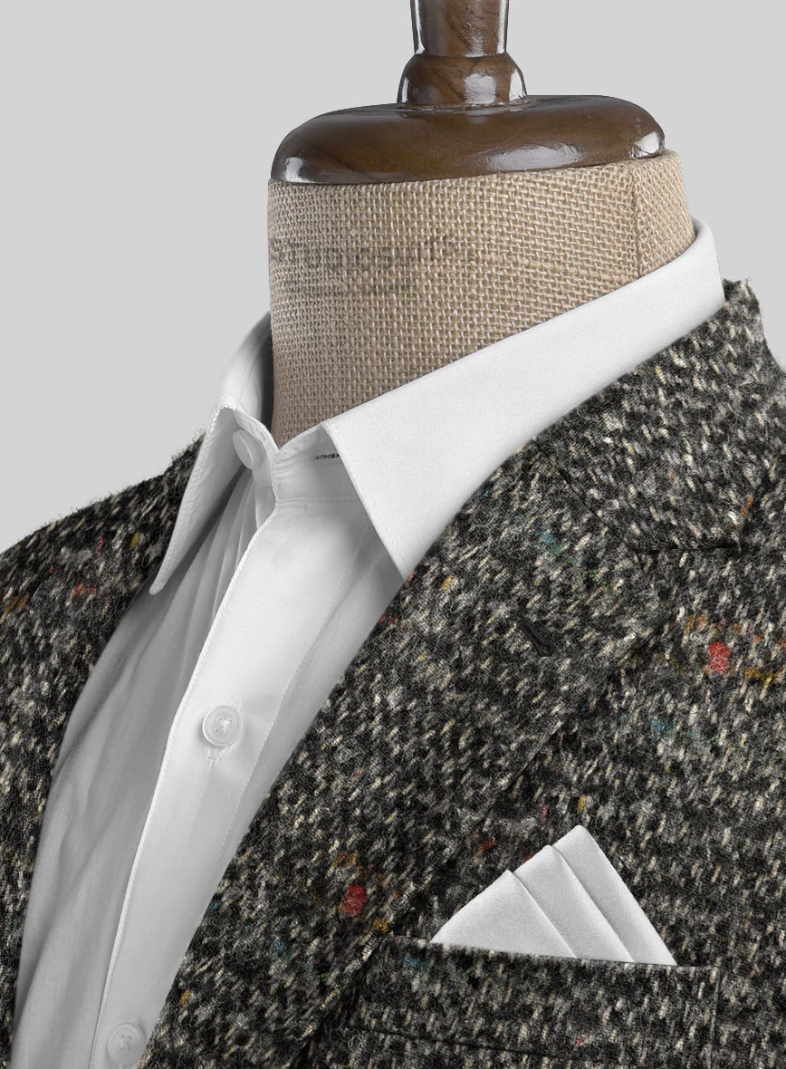Italian Rauso Boucle Wool Jacket - Image 2