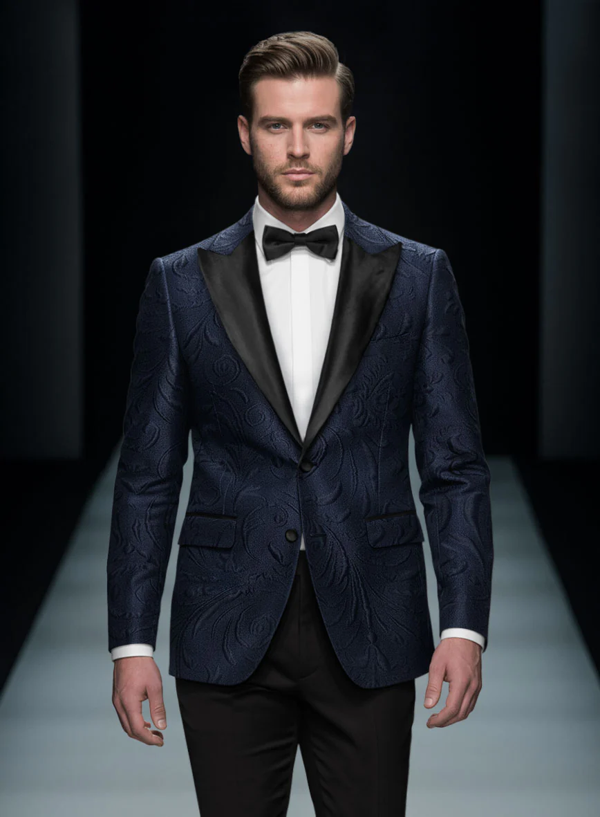 Italian Royal Arcanza Tuxedo Jacket - Image 2
