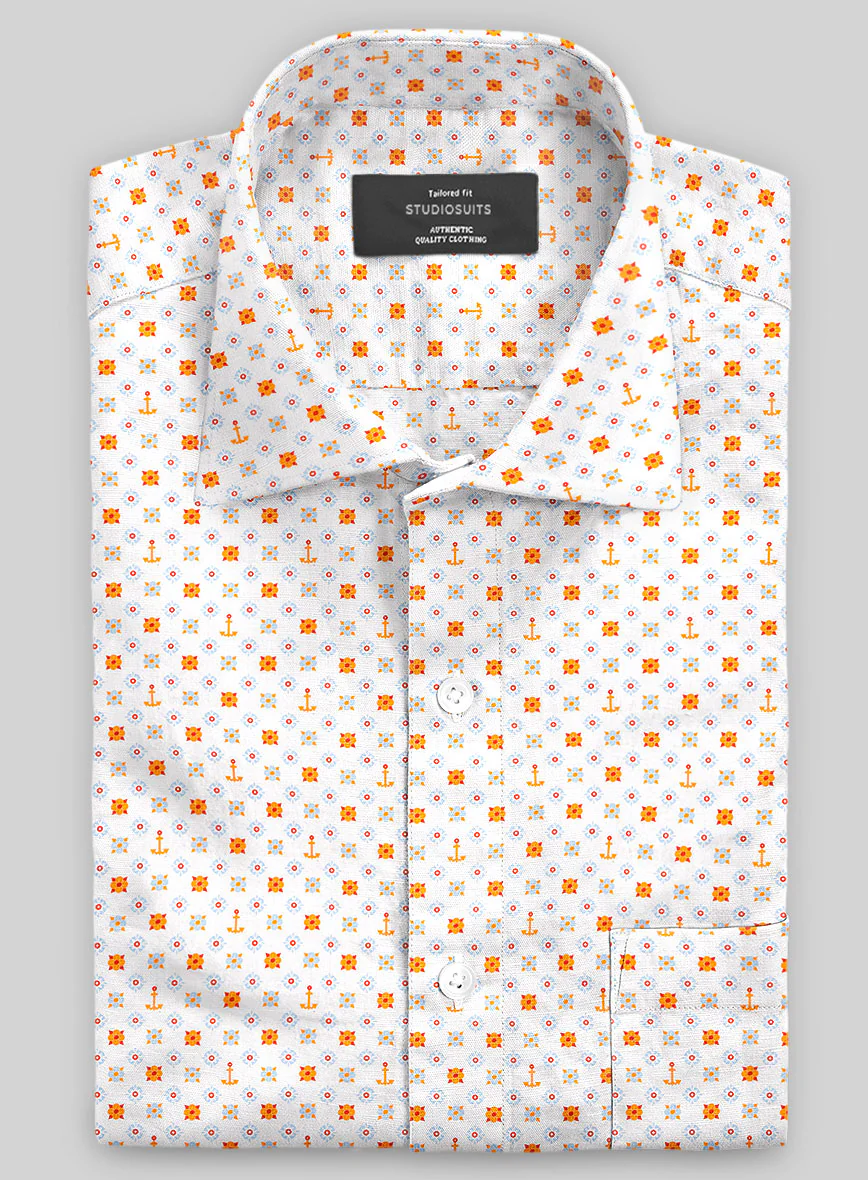 Italian Santina Summer Linen Shirt