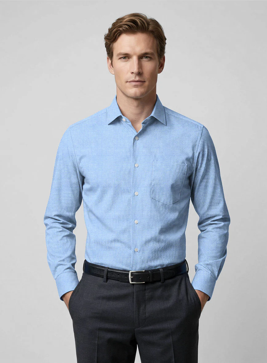Italian Signature Blue Shirt
