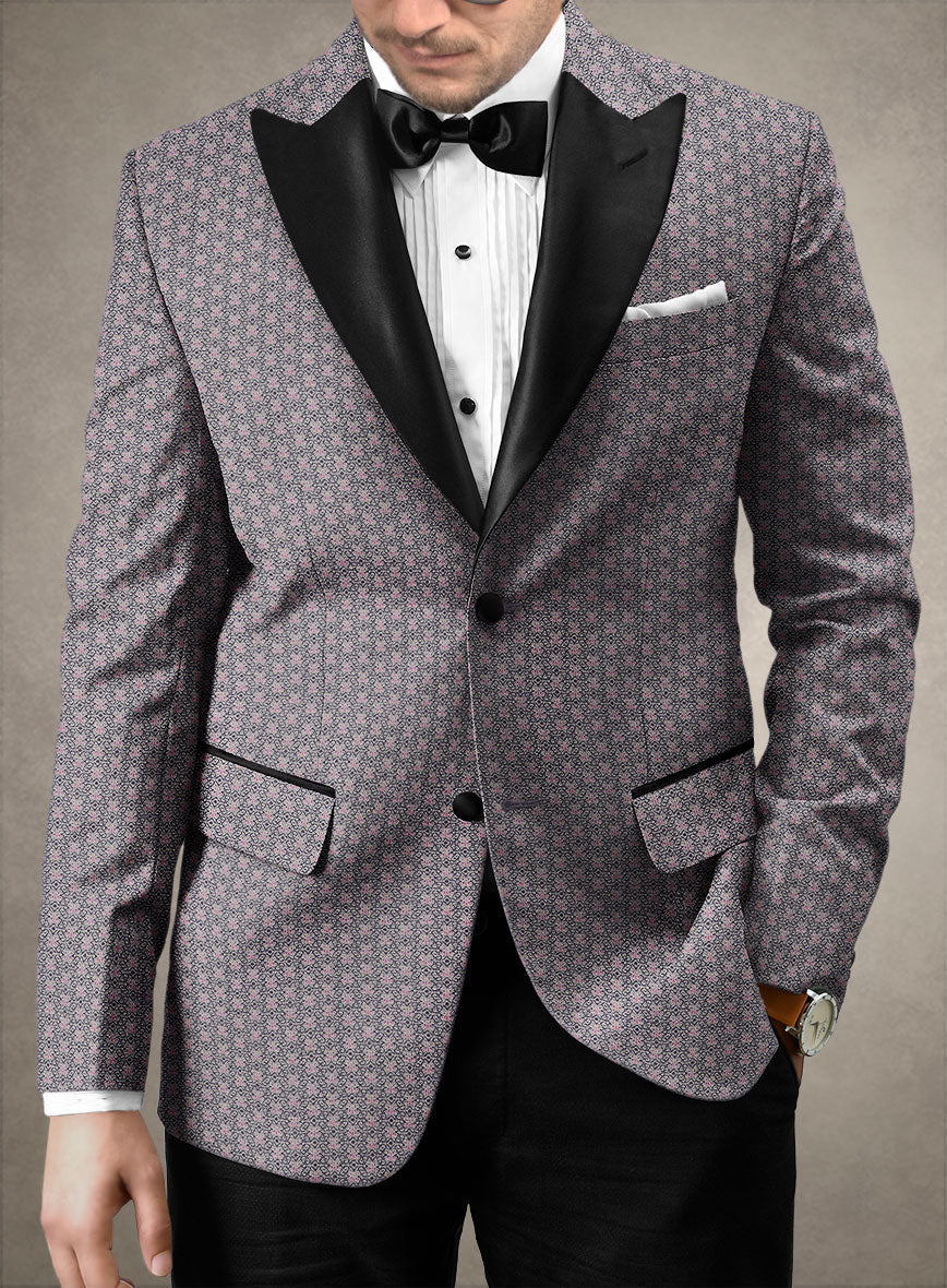Italian Silk Aurta Tuxedo Jacket - Image 2