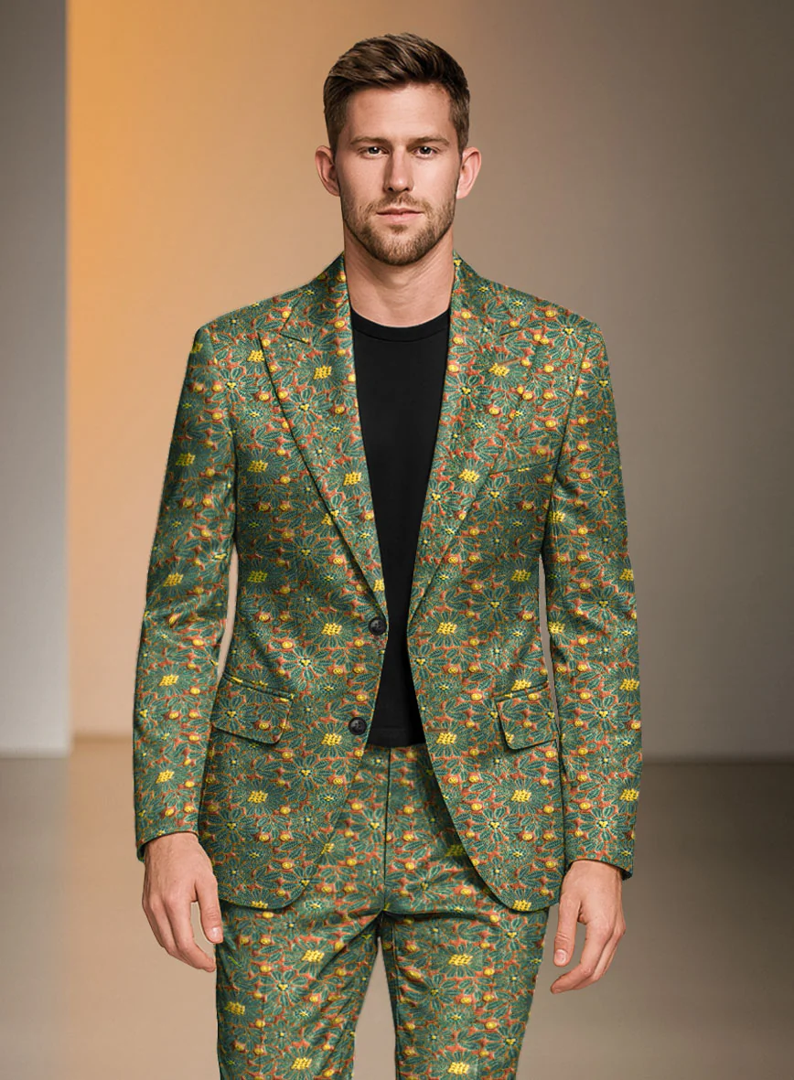 Italian Silk Bruciato Suit - Image 3