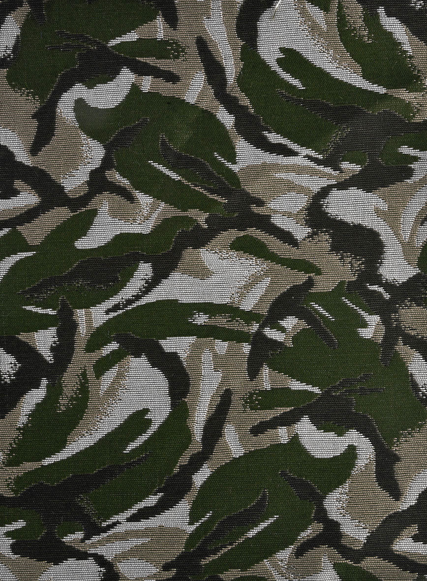 Italian Silk Camuflora Suit - Image 5