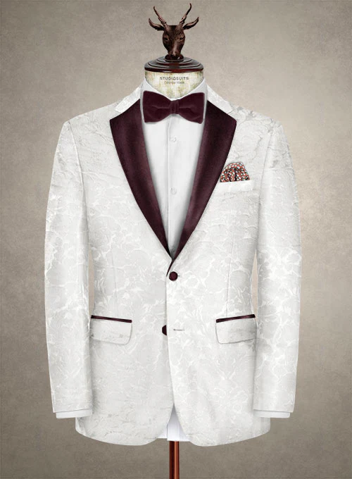 Italian Silk Cinea Tuxedo Suit - Image 2