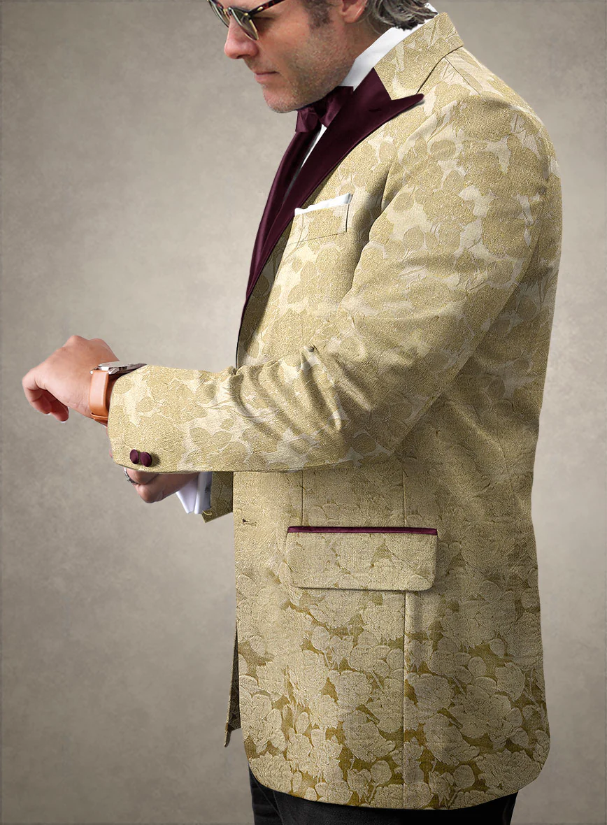 Italian Silk Ektor Tuxedo Suit - Image 2