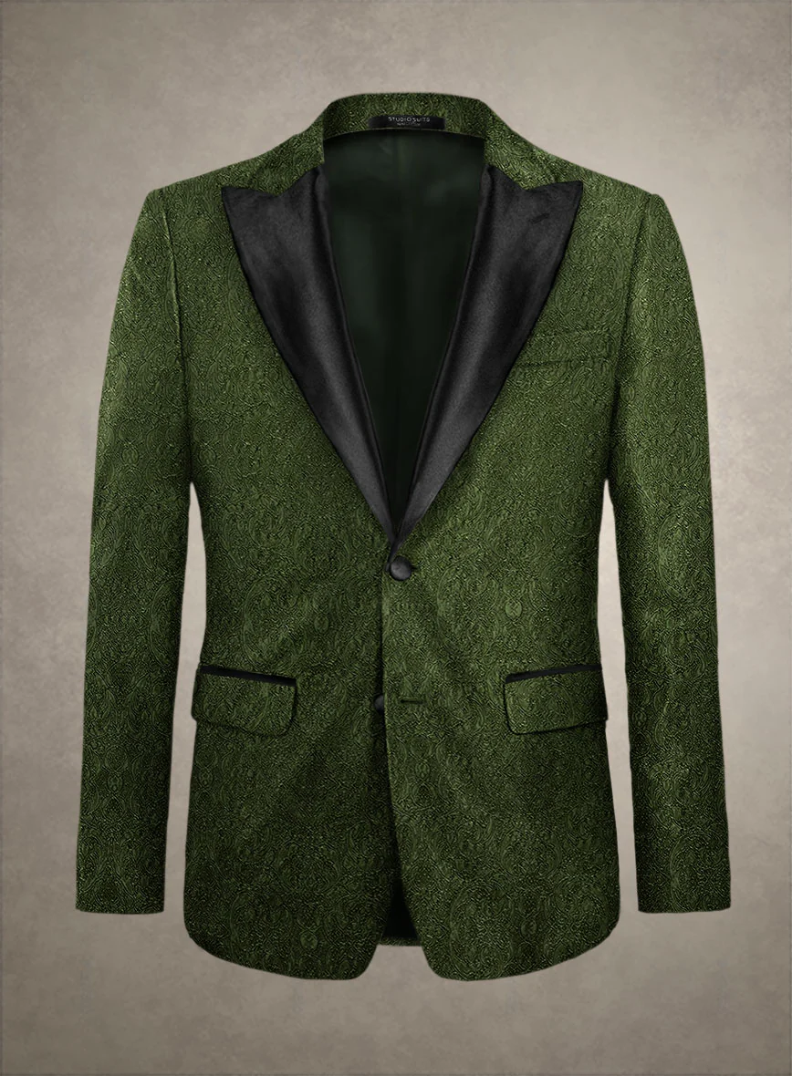Italian Silk Eusebio Tuxedo Blazer