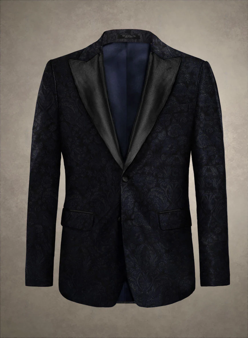 Italian Silk Fioren Tuxedo Blazer