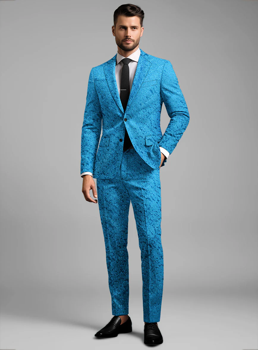 Italian Silk Ivete Suit - Image 2