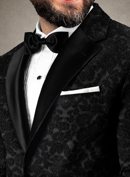 Italian Silk Lenti Tuxedo Jacket - Image 3