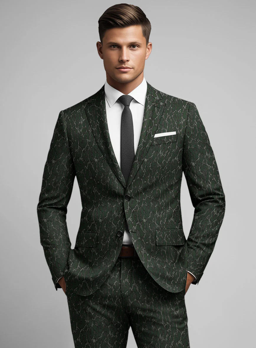 Italian Silk Lycra Adrian Jacket - Image 2