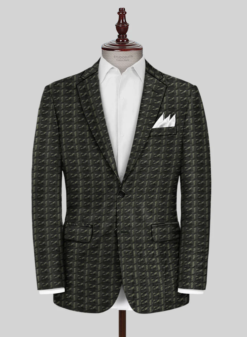 Italian Silk Lycra Benedetta Jacket