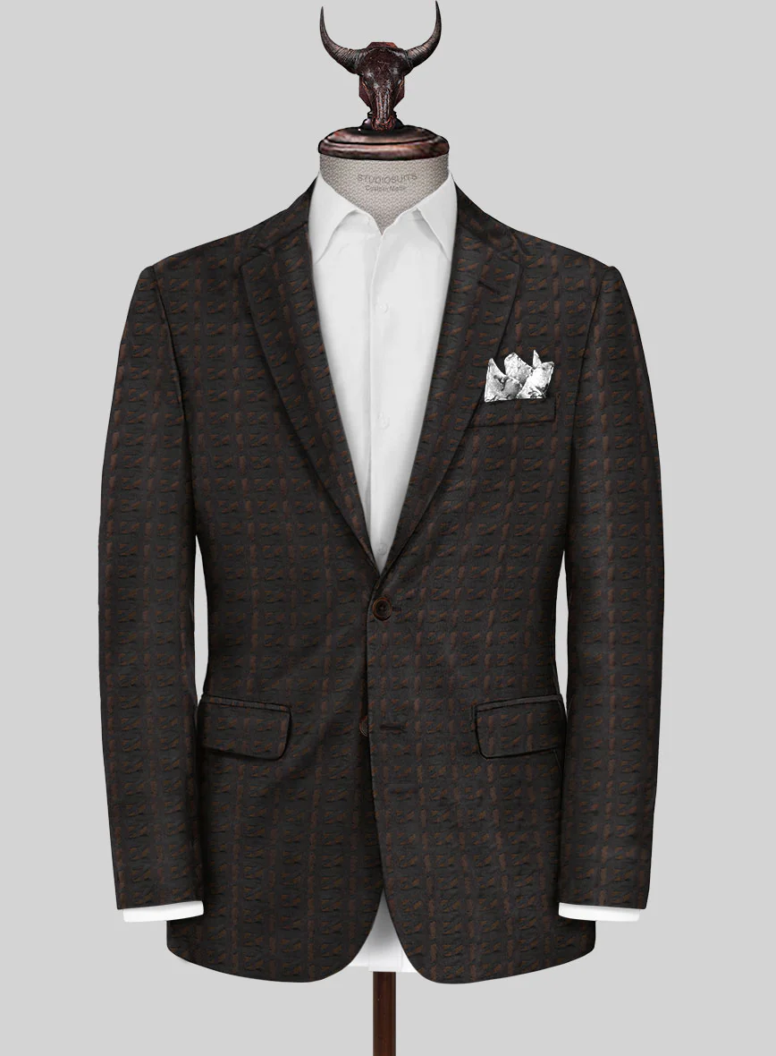 Italian Silk Lycra Gaia Jacket