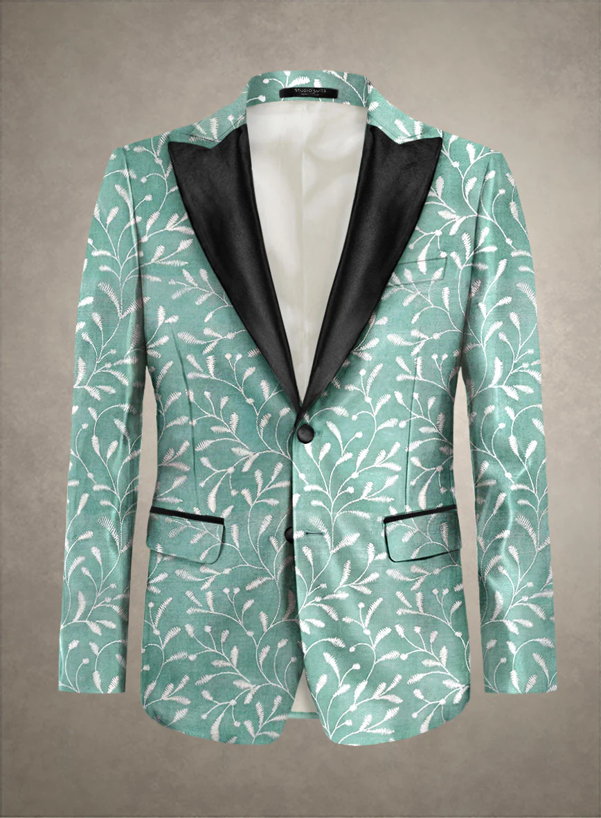 Italian Silk Mirelle Tuxedo Jacket