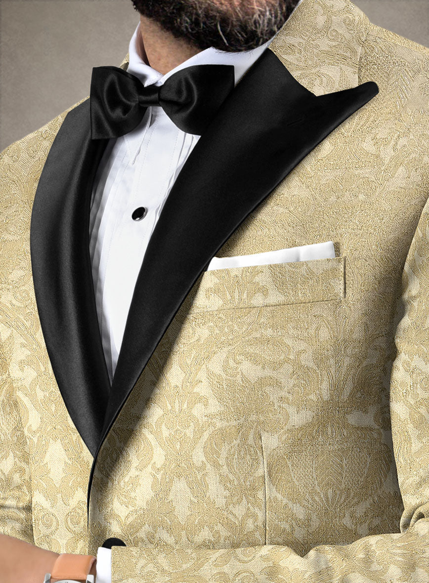 Italian Silk Piana Tuxedo Jacket - Image 3
