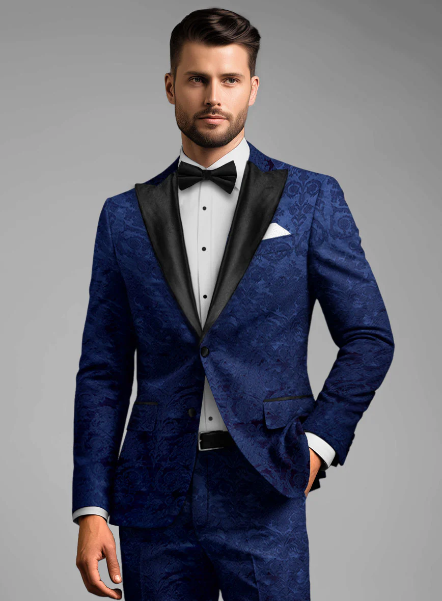 Italian Silk Procopia Tuxedo Blazer - Image 2