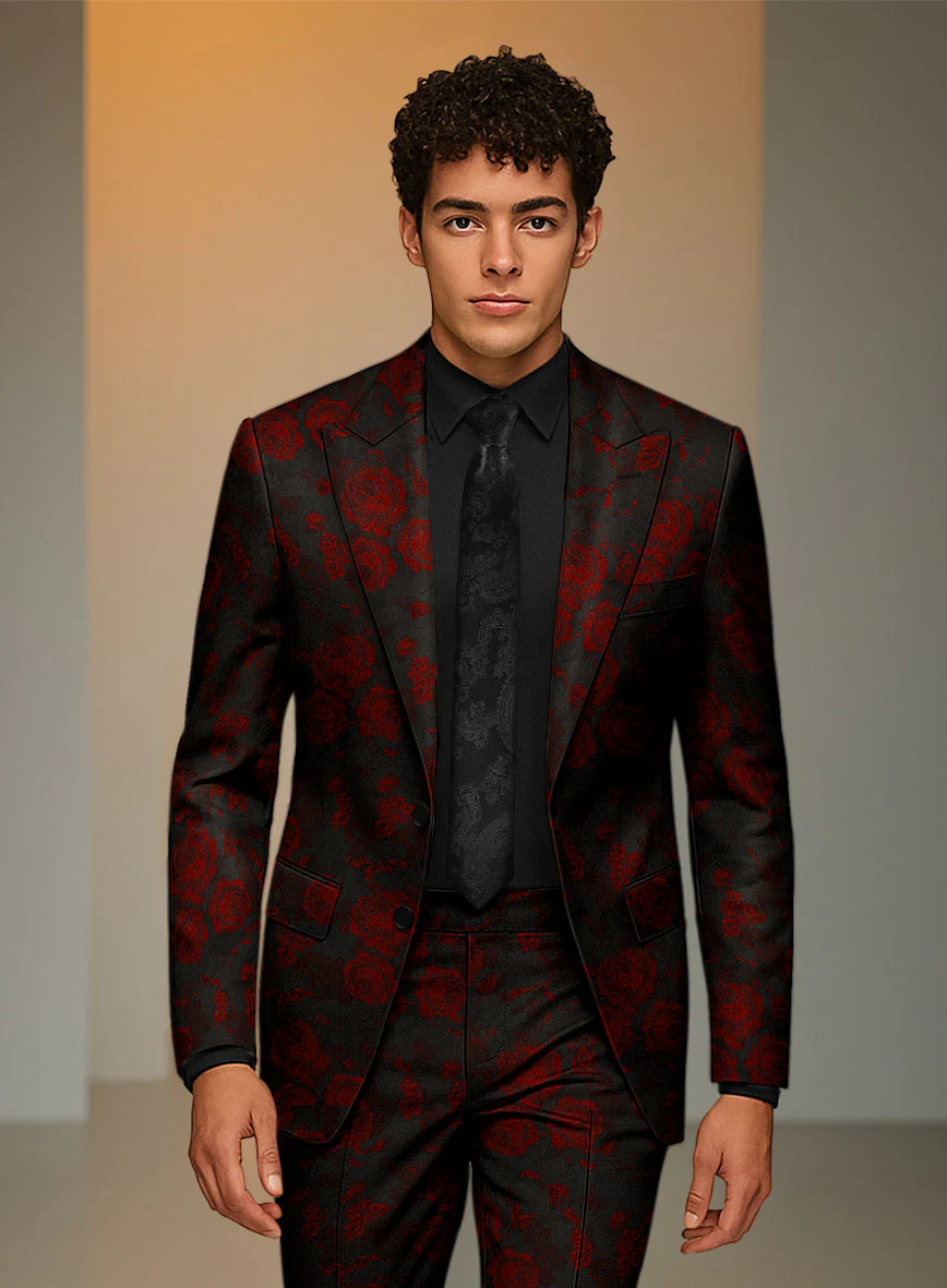 Italian Silk Rosaire Suit - Image 3
