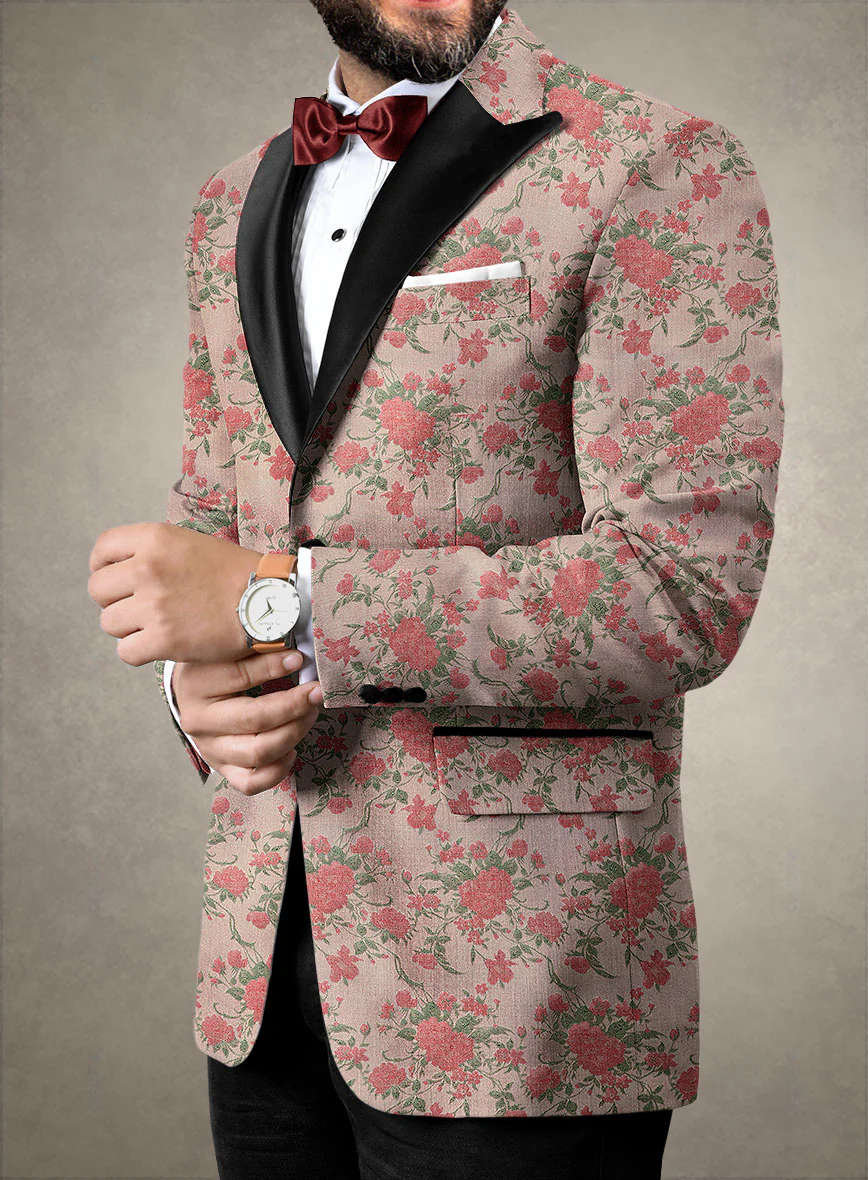 Italian Silk Salci Tuxedo Jacket - Image 2