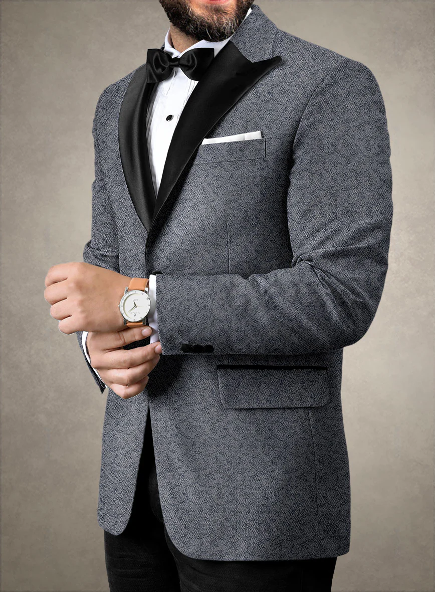 Italian Silk Senilo Tuxedo Jacket - Image 2