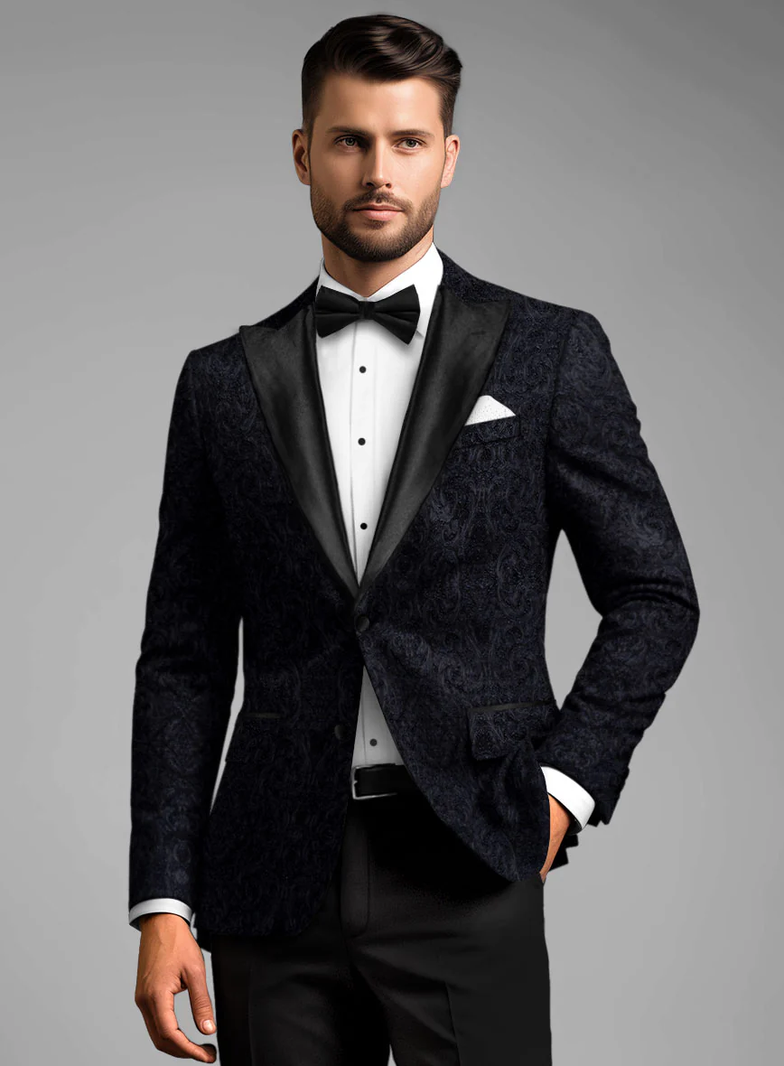 Italian Silk Ziani Tuxedo Blazer - Image 2