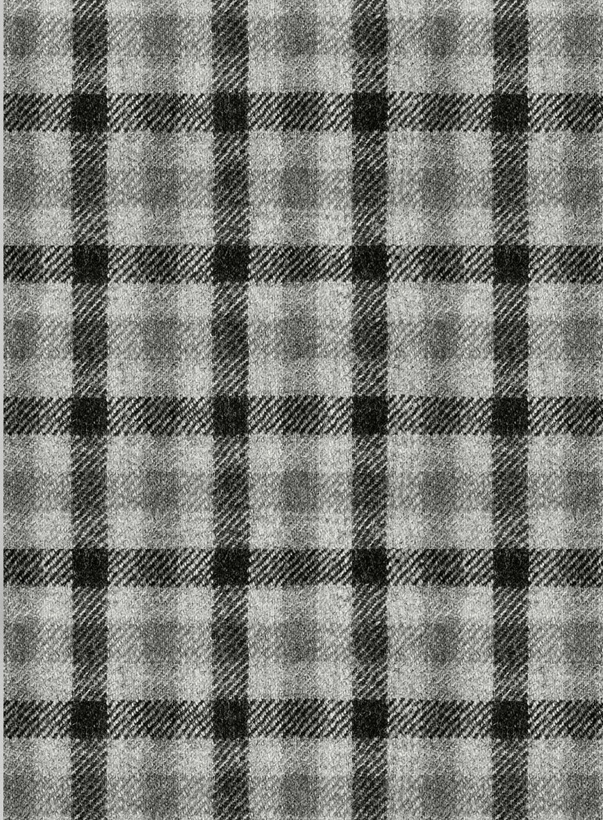 Italian Silverthorn Check Tweed Pants - Image 3
