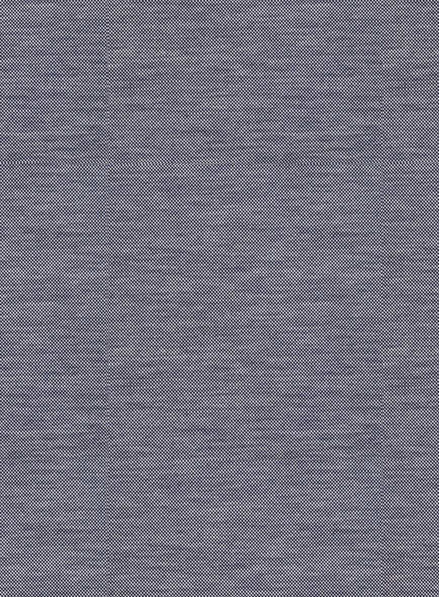 Italian Slate Blue Stretch Cotton Shirt - Image 3