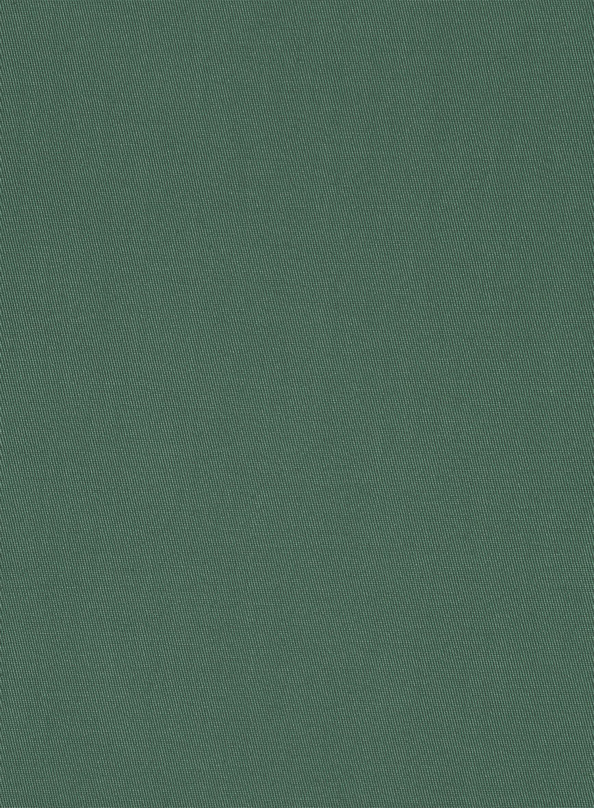 Italian Spring Green Cotton Stretch Jacket - Image 2