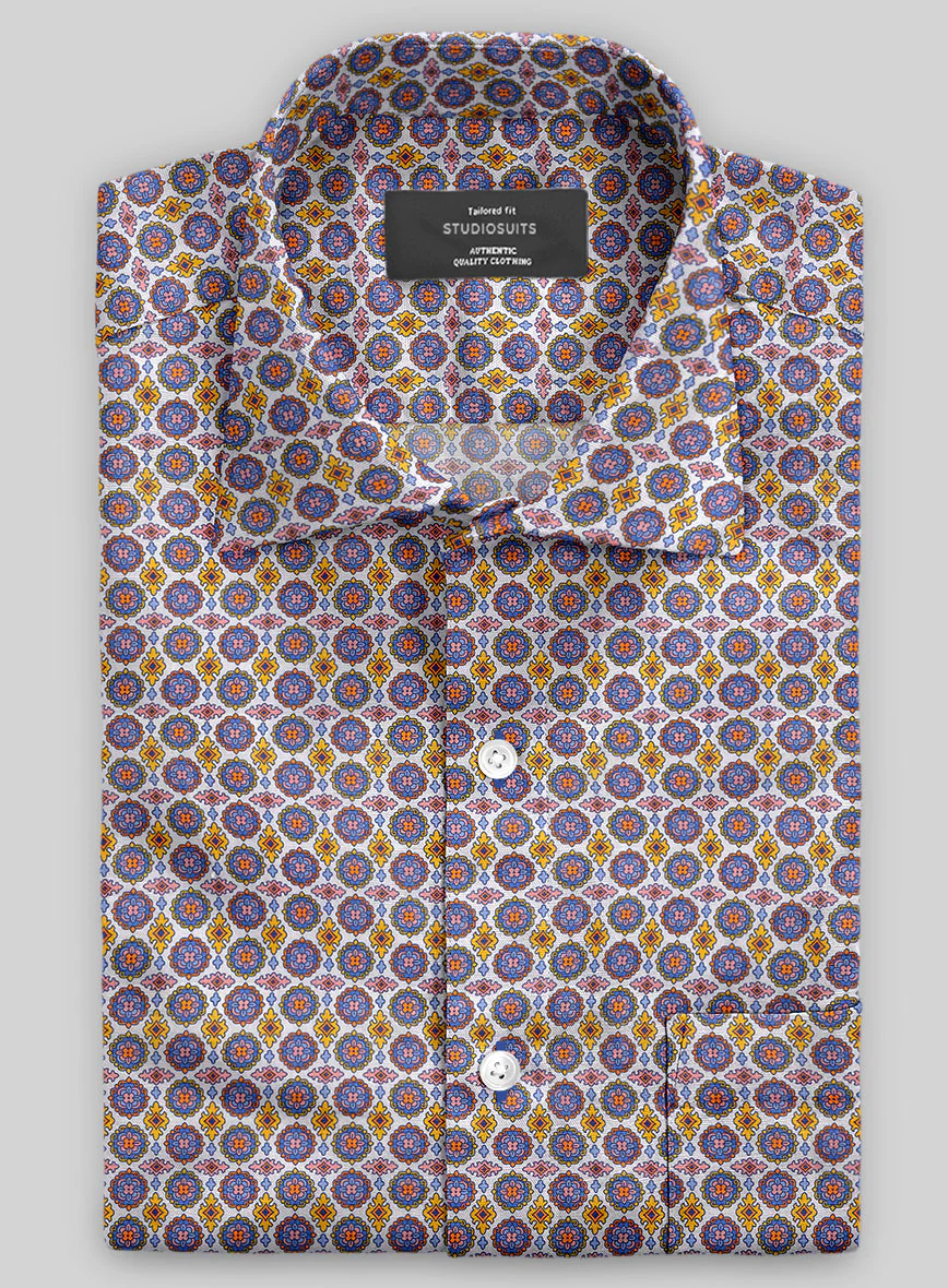 Italian Stefania Summer Linen Shirt