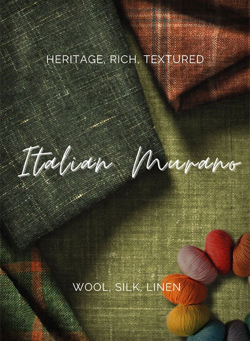 Italian Tela Black Wool Linen Suit - Image 6