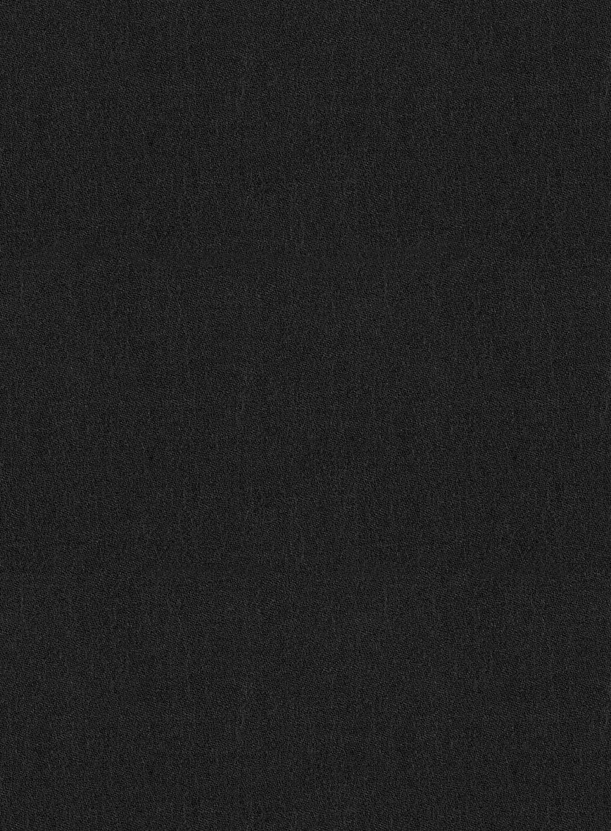 Italian Turna Black Flannel Suit - Image 6