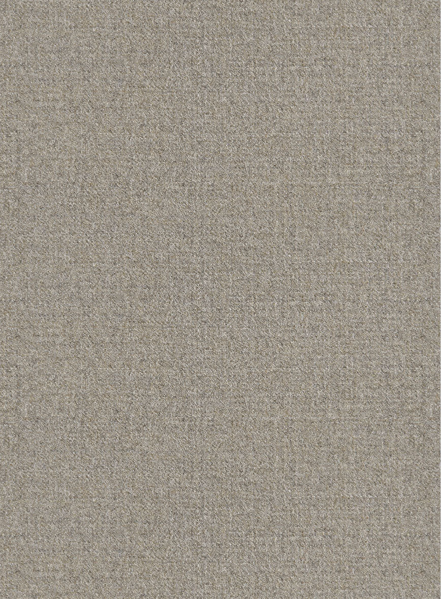 Italian Turna Light Brown Flannel Pants - Image 3