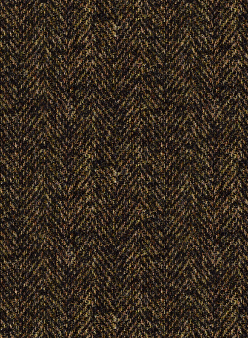 Italian Tweed Herringbone Timoteo Suit - Image 8