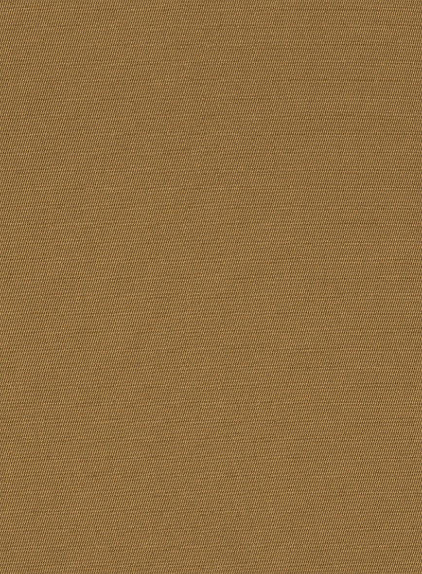 Italian Walnut Brown Cotton Stretch Jacket - Image 2
