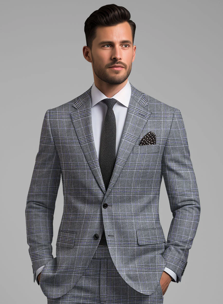 Italian Wool Abundio Suit - Image 4