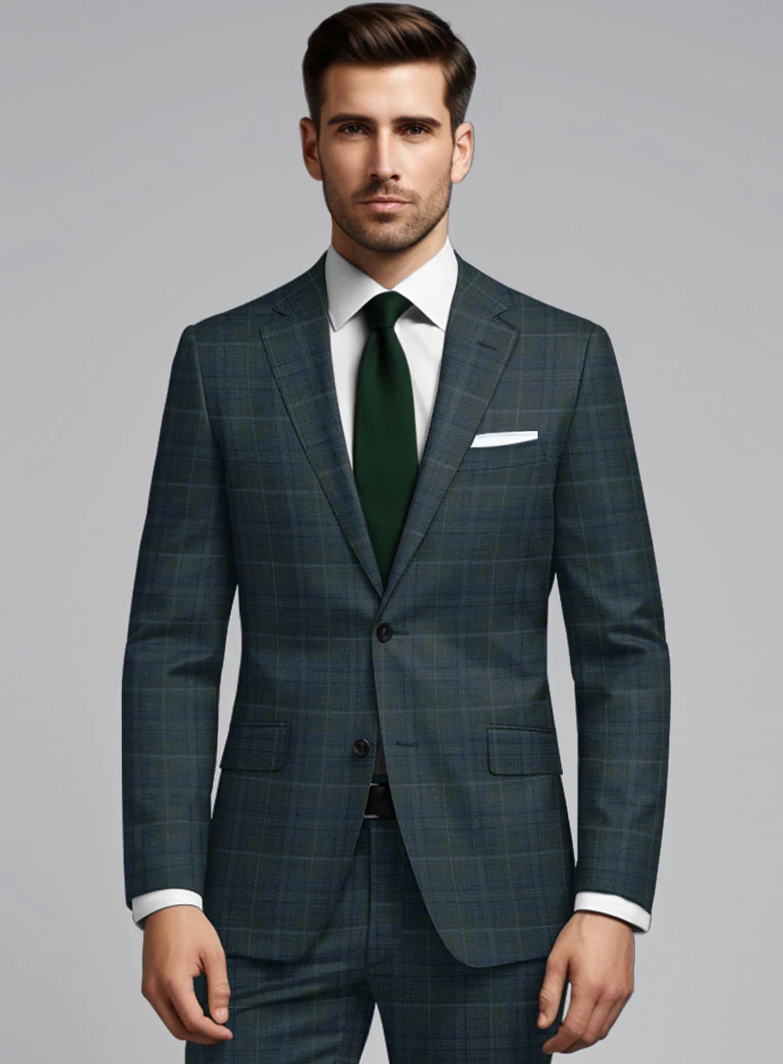 Italian Wool Audace Suit - Image 4