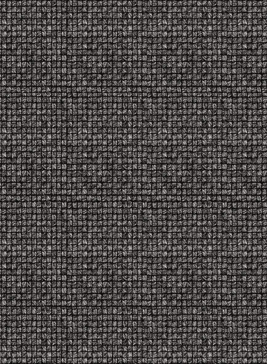 Italian Wool Basket Weave Zanetti Pants - Image 3
