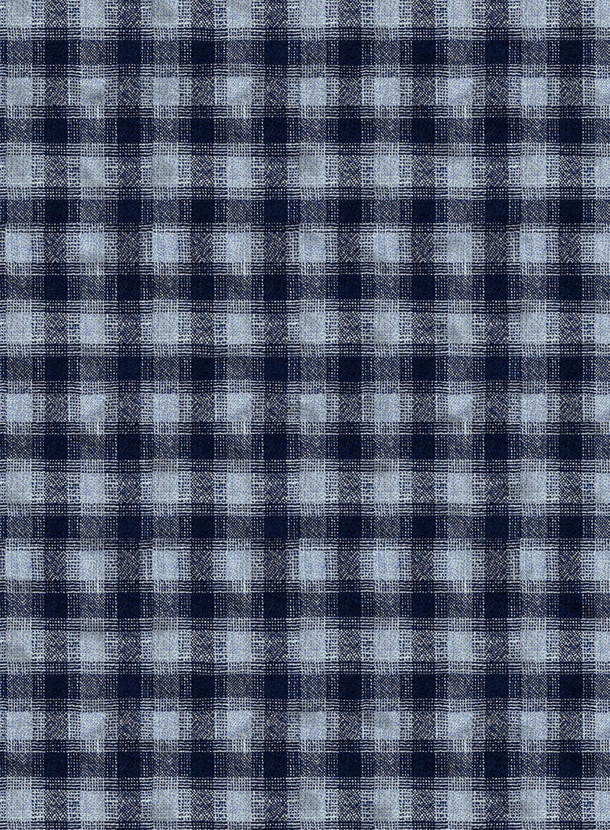 Italian Wool Brezza Crest Seersucker Jacket - Image 3