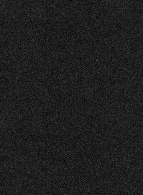 Italian Wool Cashmere Black Suit - Image 4