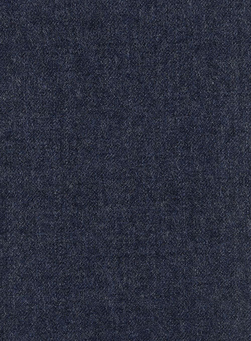 Italian Wool Cashmere Empire Blue Jacket - Image 2