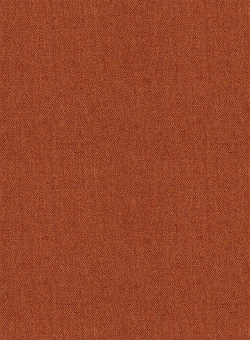 Italian Wool Cashmere Ginger Orange Suit - Image 4