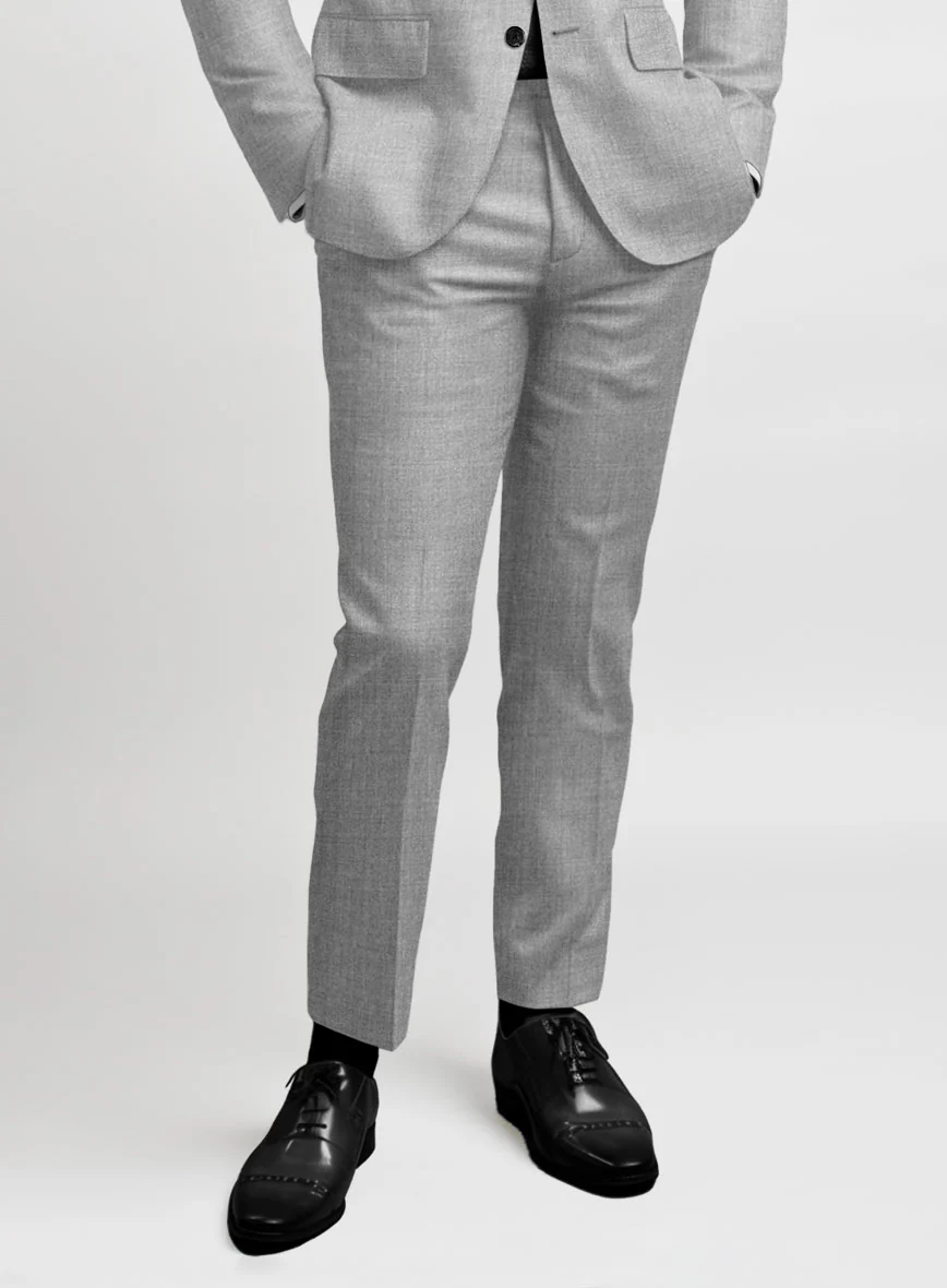 Italian Wool Cashmere Harbour Gray Suit - Image 5