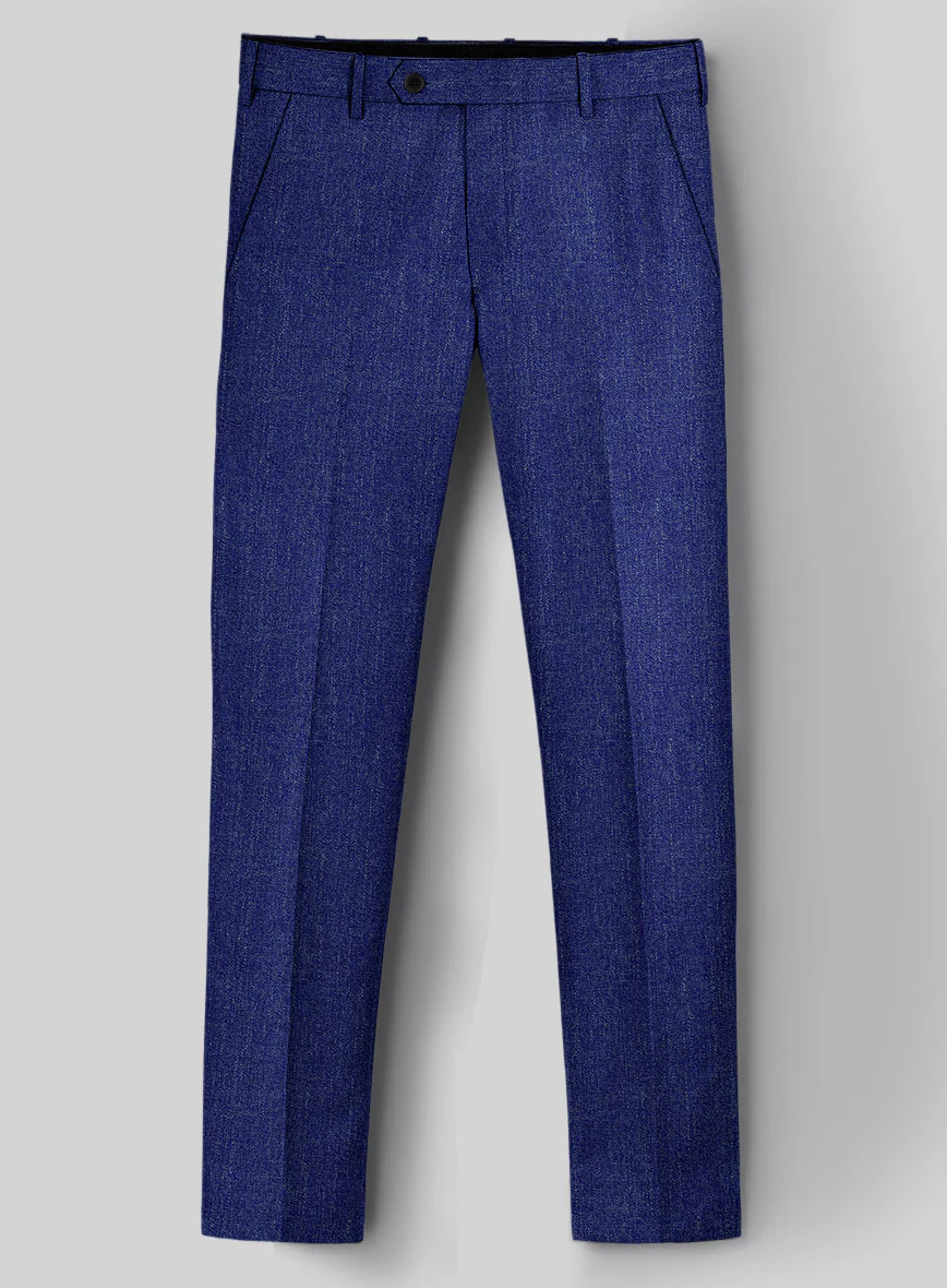 Italian Wool Cashmere Linen Edvige Pants