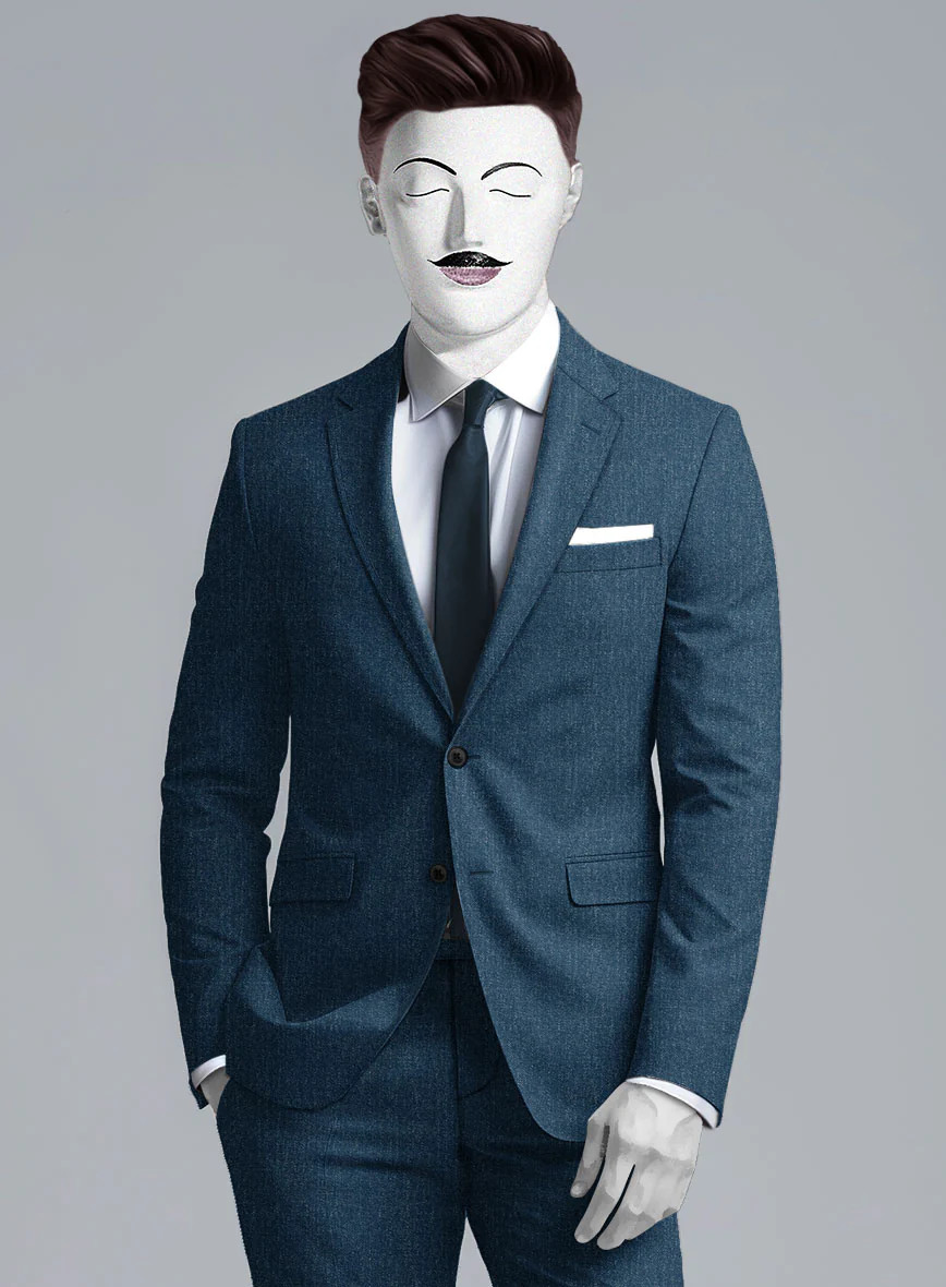 Italian Wool Cashmere Linen Eraldo Suit - Image 3