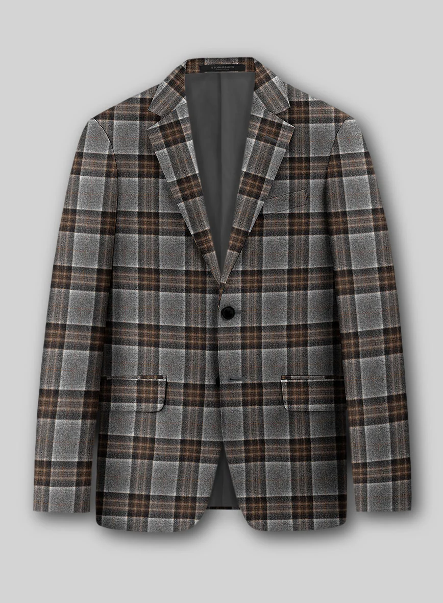 Italian Wool Cenere Jacket
