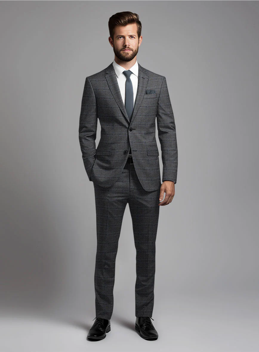 Italian Wool Cotton Quim Suit - Image 2