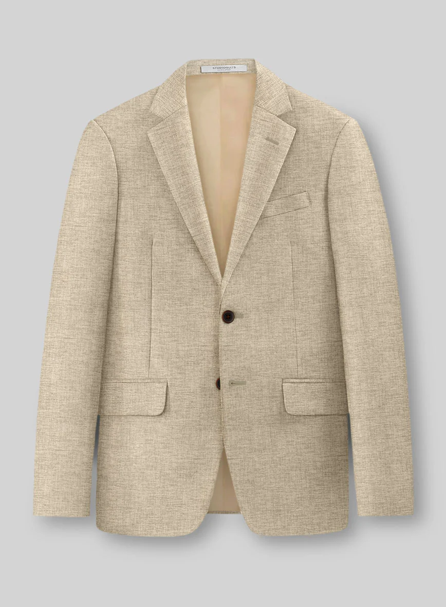 Italian Wool Cotton Silk Brexia Jacket
