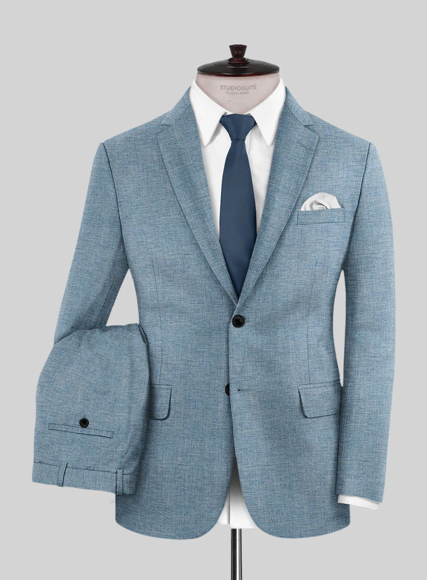 Italian Wool Cotton Silk Zelora Suit - Image 2