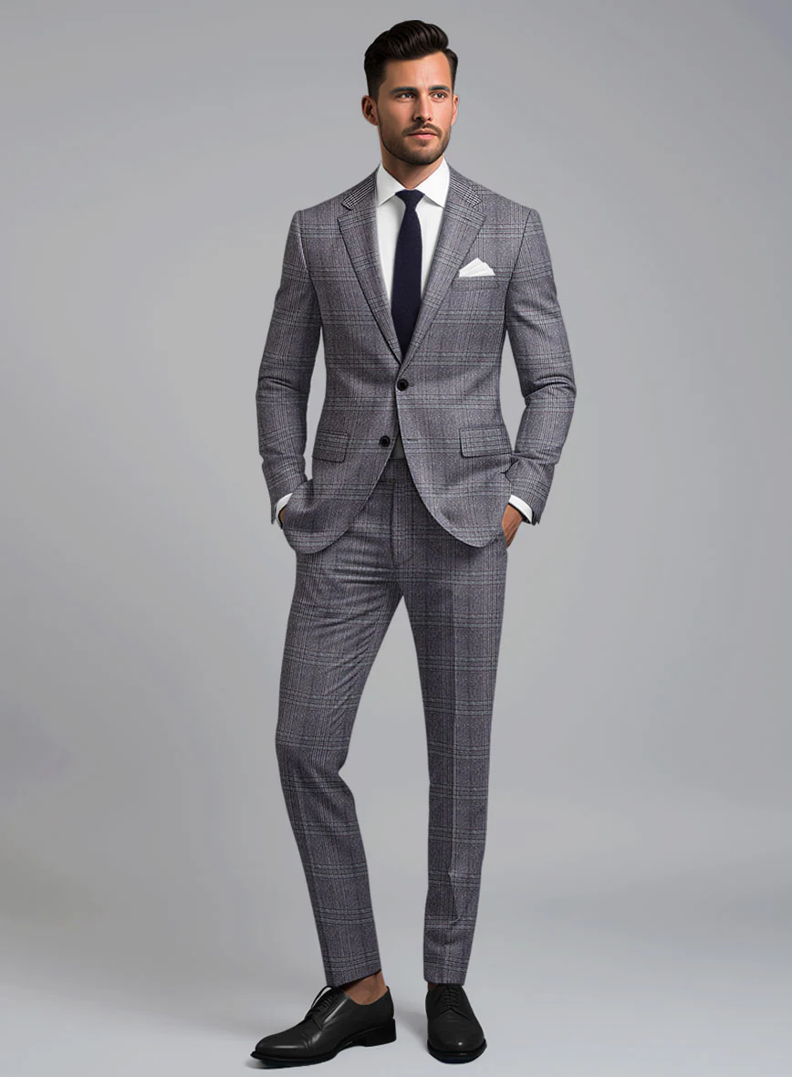 Italian Wool Dacio Suit - Image 2